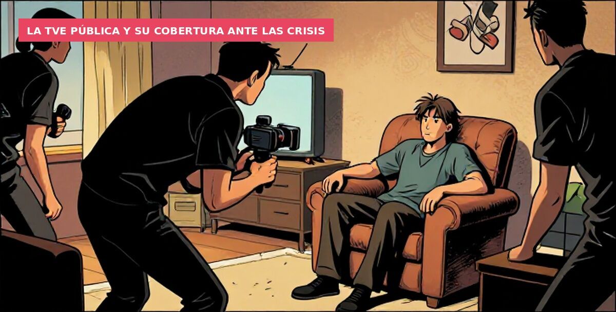 La TVE pública y su cobertura ante las crisis
