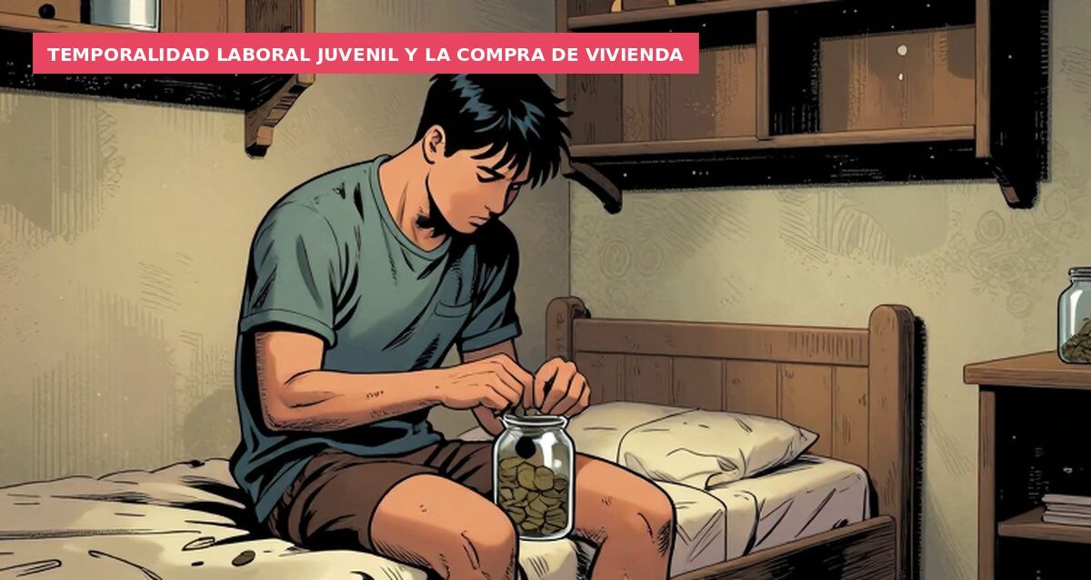 Temporalidad laboral juvenil y la compra de vivienda
