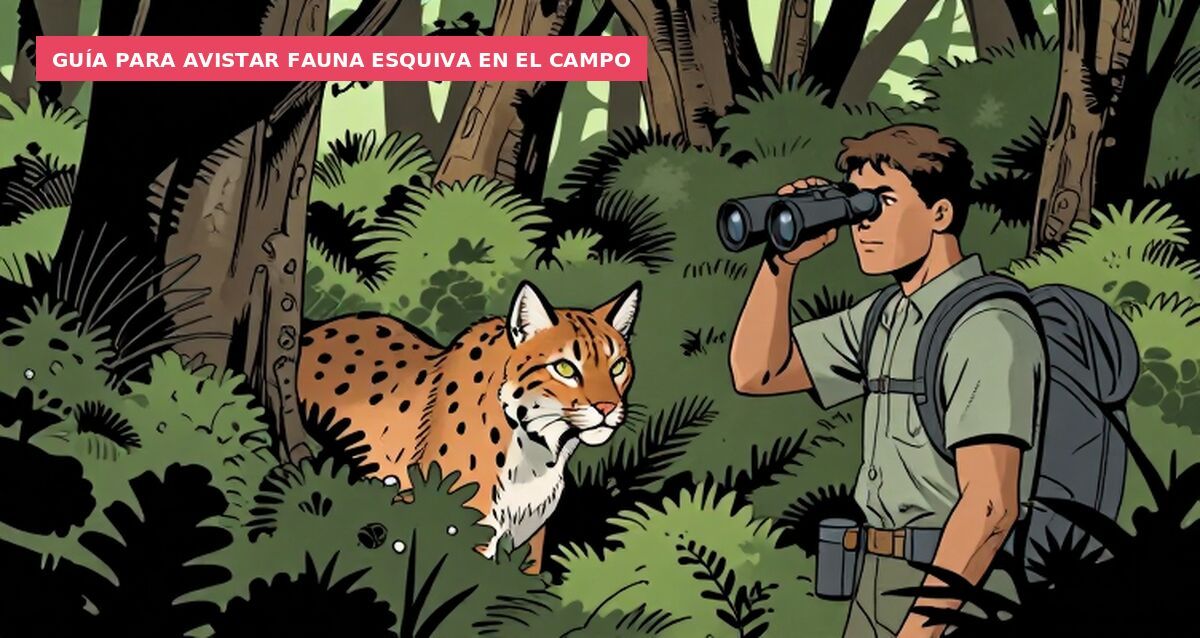 Guía para avistar fauna esquiva en el campo
