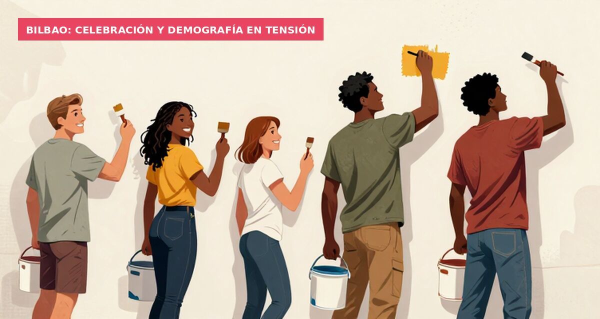 Bilbao: celebración y demografía en tensión