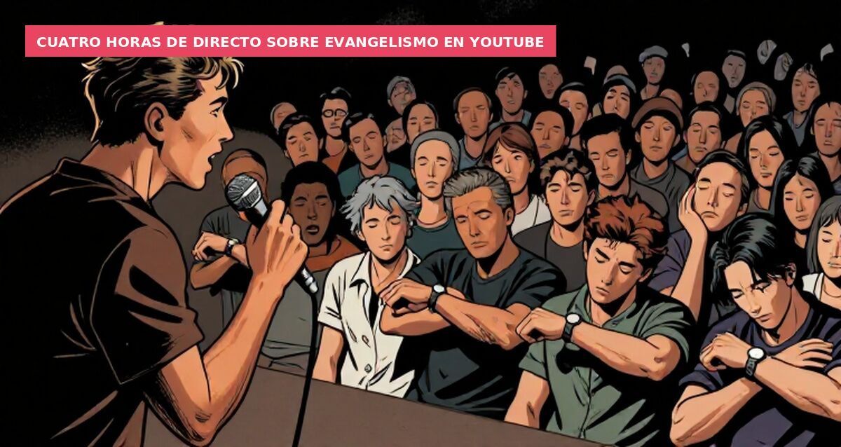 Cuatro horas de directo sobre evangelismo en YouTube