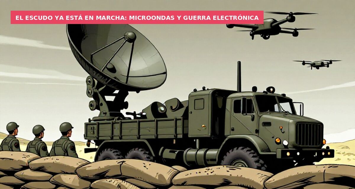 El escudo ya está en marcha: microondas y guerra electrónica