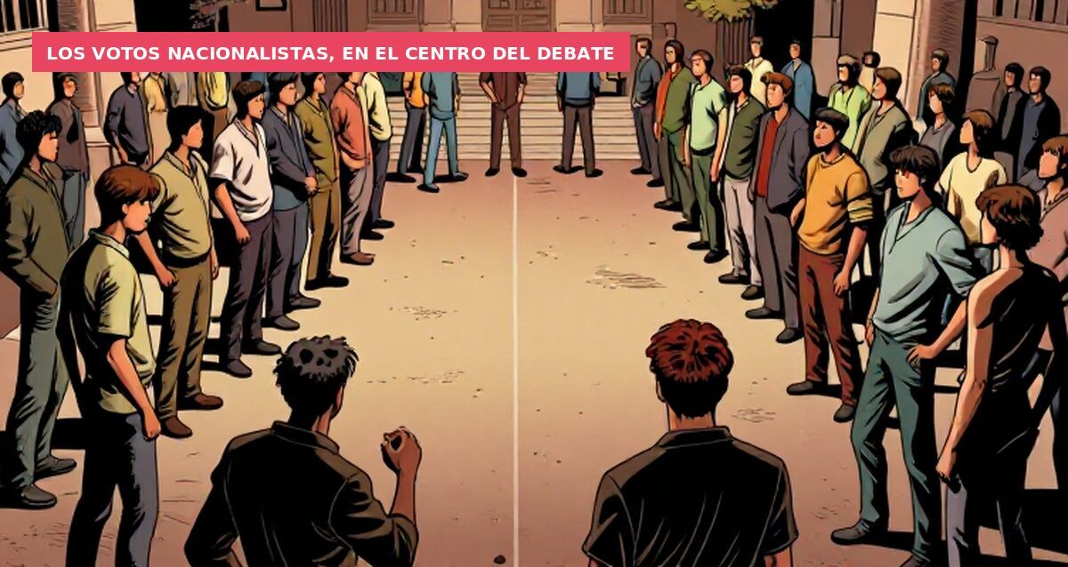 Los votos nacionalistas, en el centro del debate