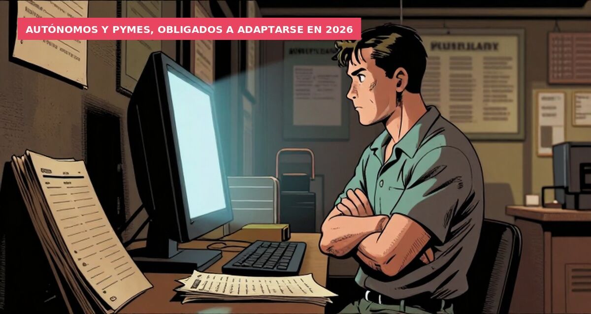 Autónomos y pymes, obligados a adaptarse en 2026