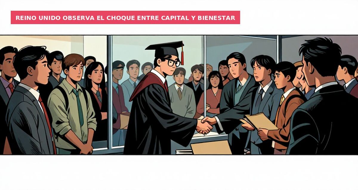 Reino Unido observa el choque entre capital y bienestar