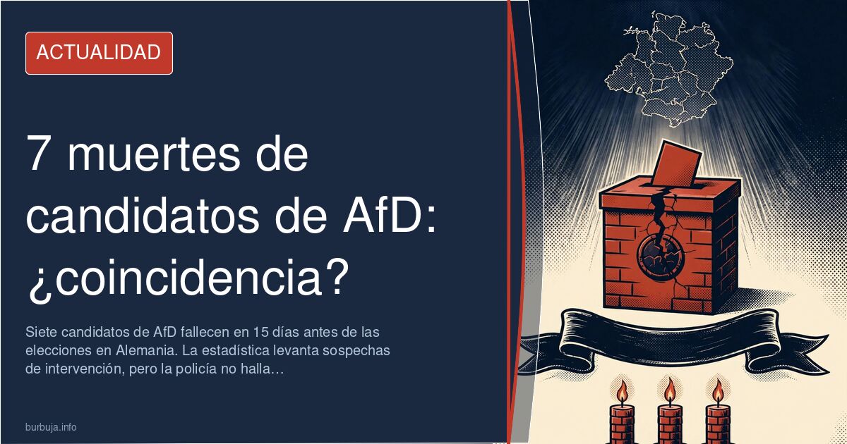 Cartel electoral de AfD en una calle de Renania del Norte-Westfalia, Alemania