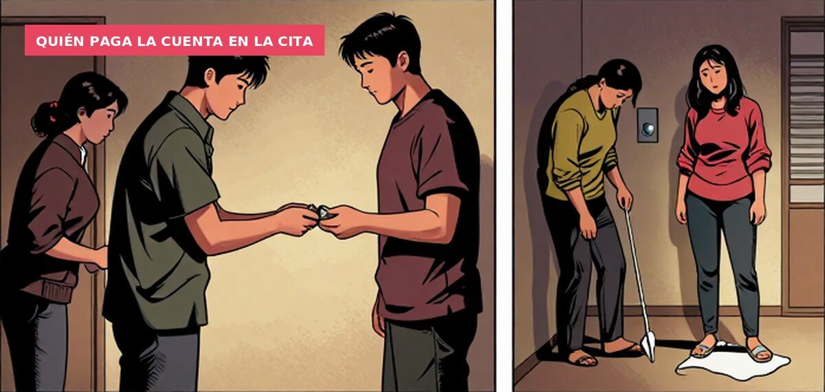 Quién paga la cuenta en la cita
