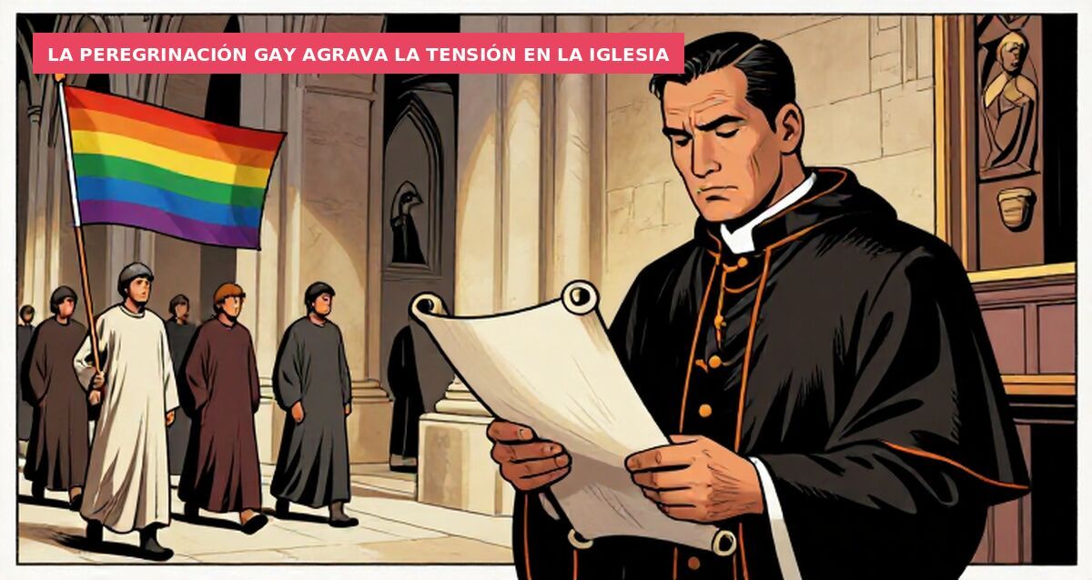 La peregrinación gay agrava la tensión en la Iglesia