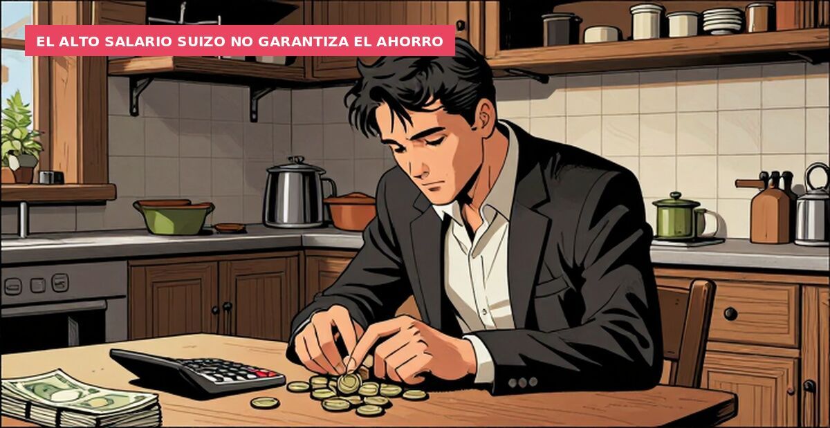 El alto salario suizo no garantiza el ahorro