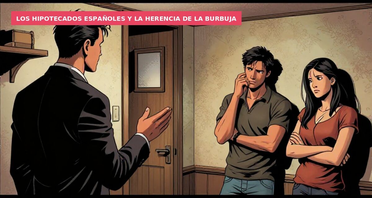 Los hipotecados españoles y la herencia de la burbuja