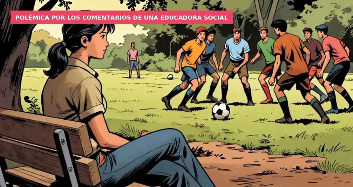 Polémica por los comentarios de una educadora social