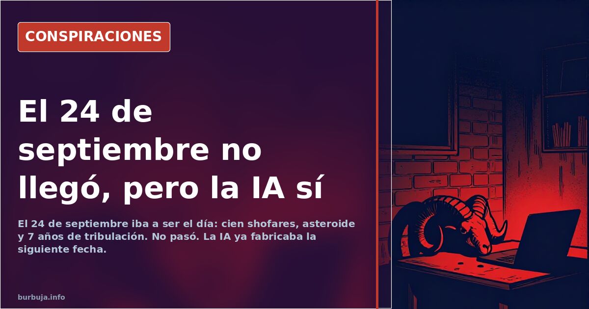 El 24 de septiembre no llegó, pero la IA sí