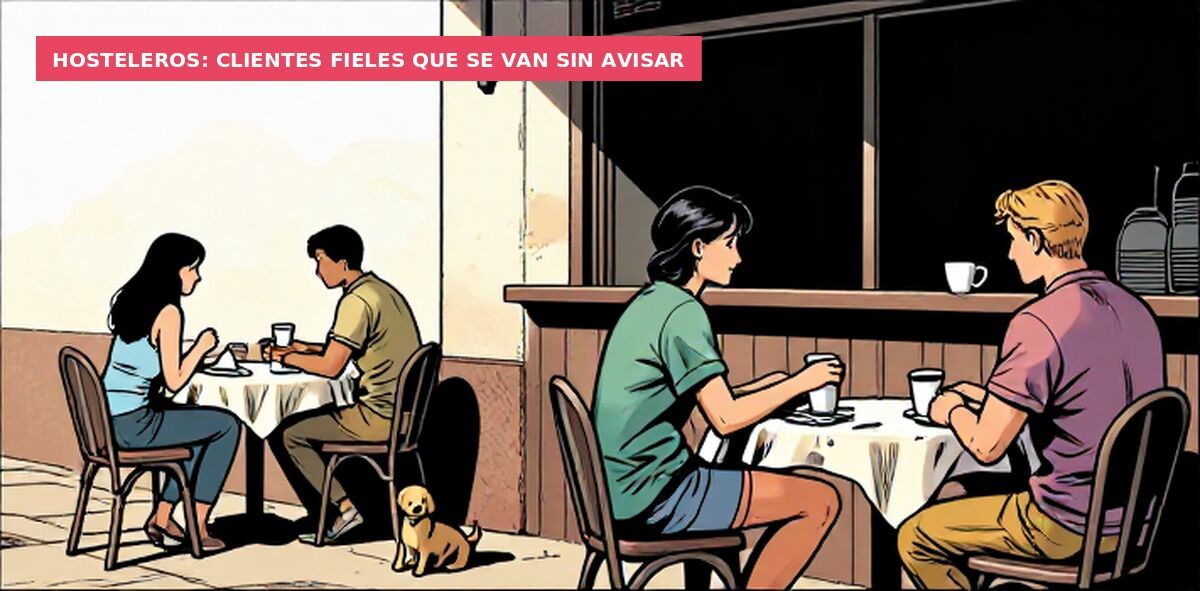 Hosteleros: clientes fieles que se van sin avisar