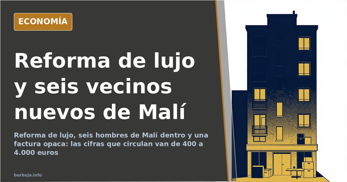 Six from Mali in a luxury renovated flat: who pays the bill?
