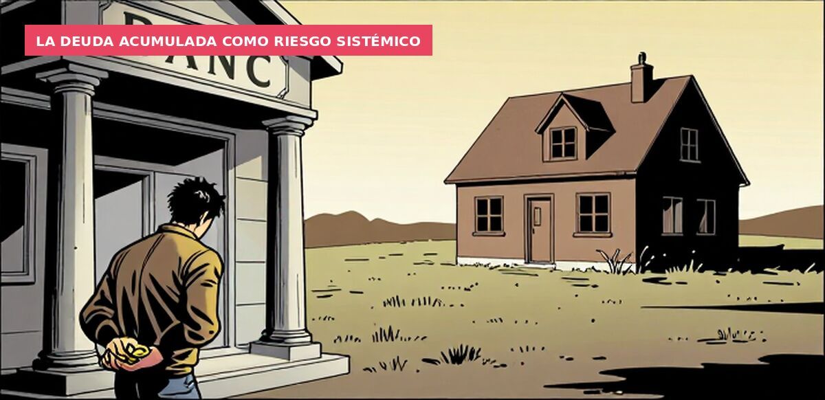 La deuda acumulada como riesgo sistémico