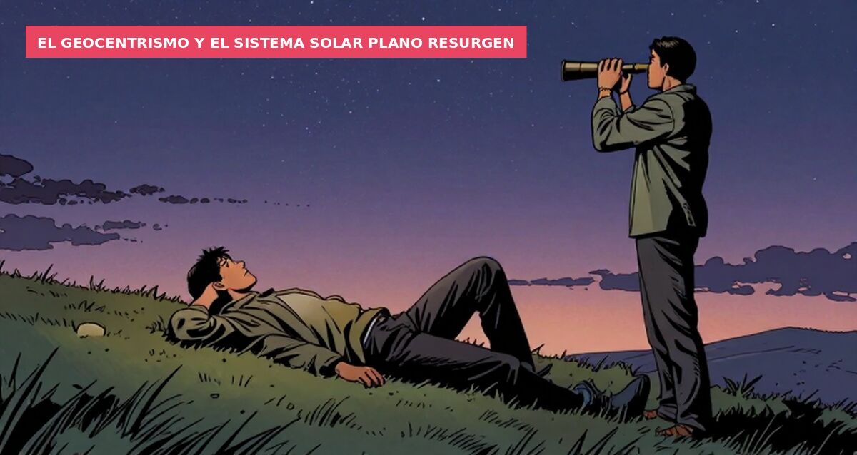 El geocentrismo y el sistema solar plano resurgen