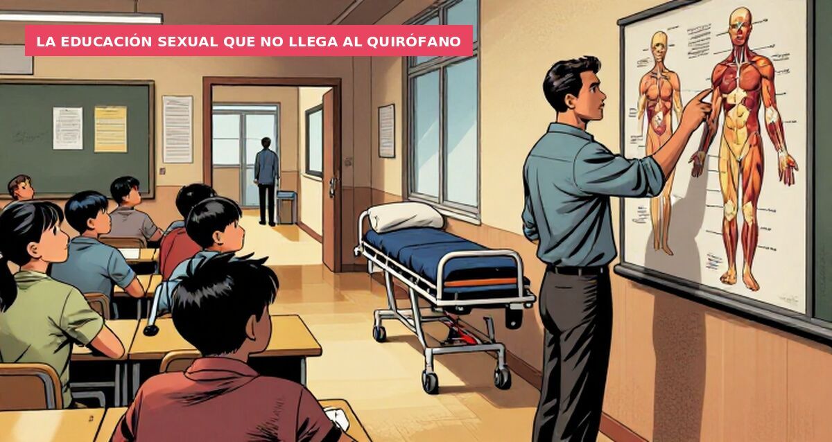 La educación sexual que no llega al quirófano