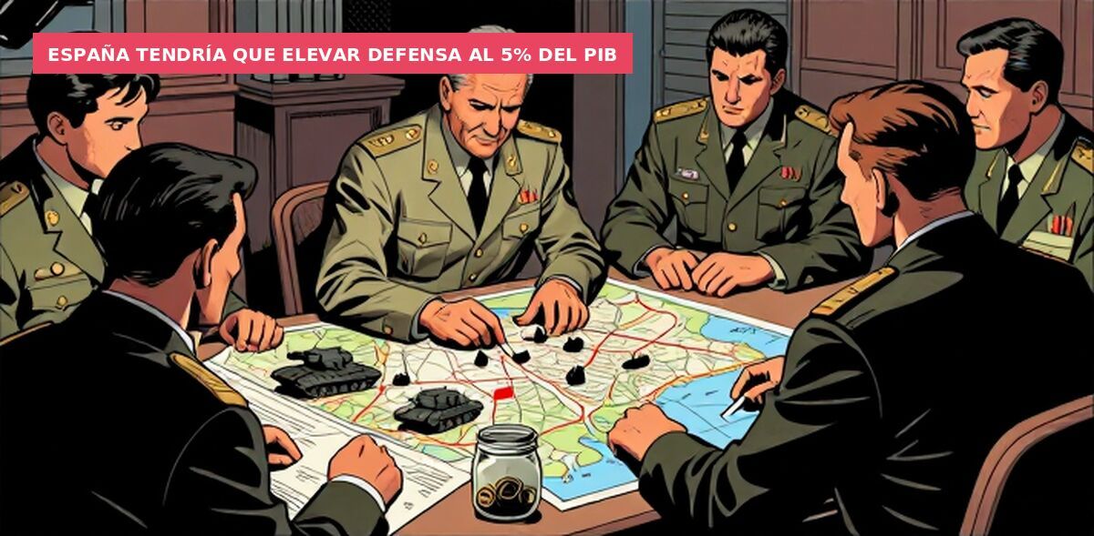 España tendría que elevar defensa al 5% del PIB