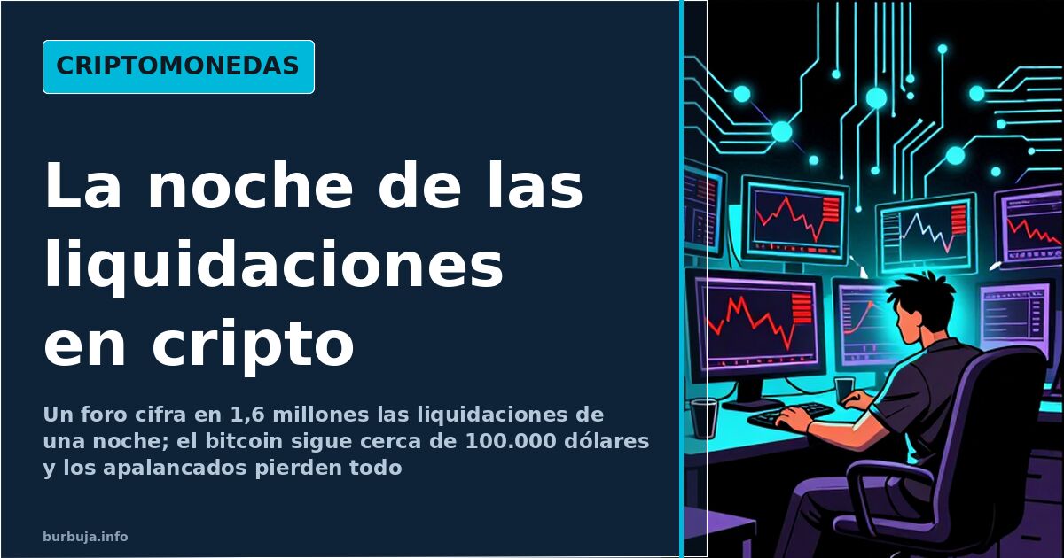 Crypto: 1.6 Million Liquidations, Forum Claims