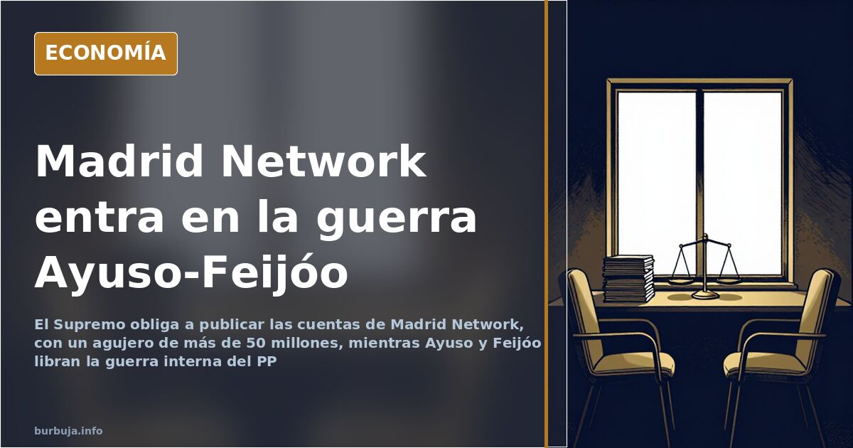 Dos sillones enfrentados en un despacho con documentos apilados y una balanza desequilibrada sobre la mesa