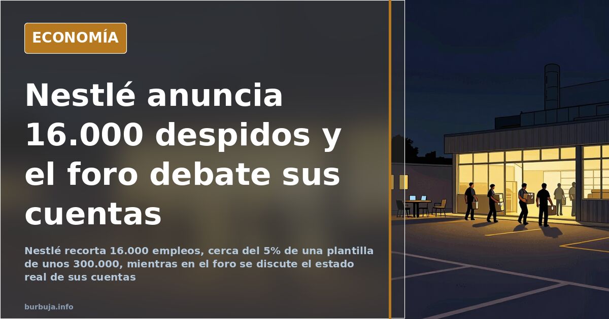 Fachada de oficinas de una gran multinacional alimentaria donde se han anunciado 16.000 despidos
