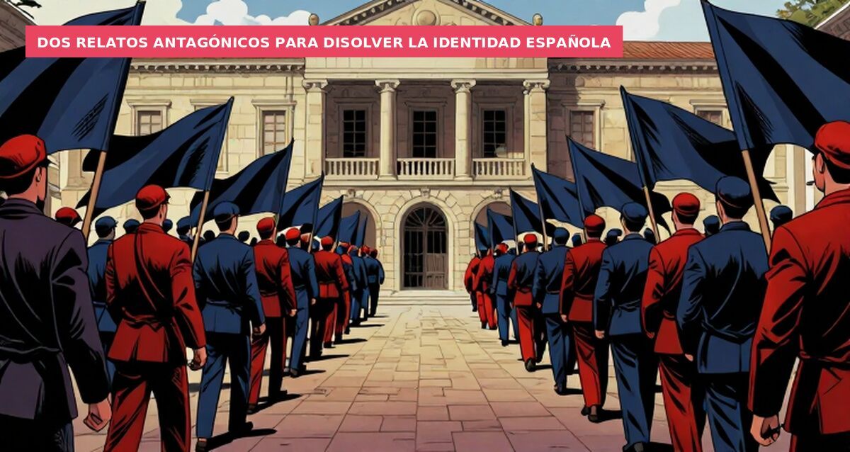 Dos relatos antagónicos para disolver la identidad española