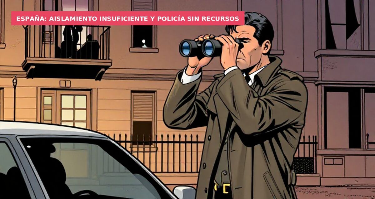 España: aislamiento insuficiente y policía sin recursos