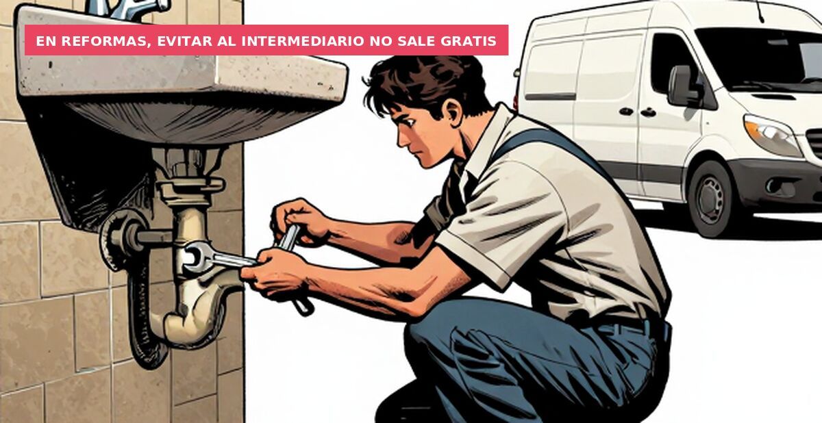 En reformas, evitar al intermediario no sale gratis