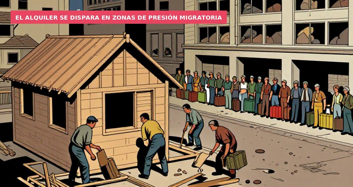 El alquiler se dispara en zonas de presión migratoria