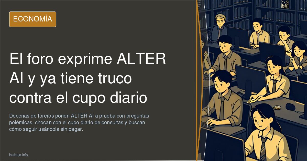 ALTER AI: Comparto con el foro una IA que NO CENSURA las respuestas