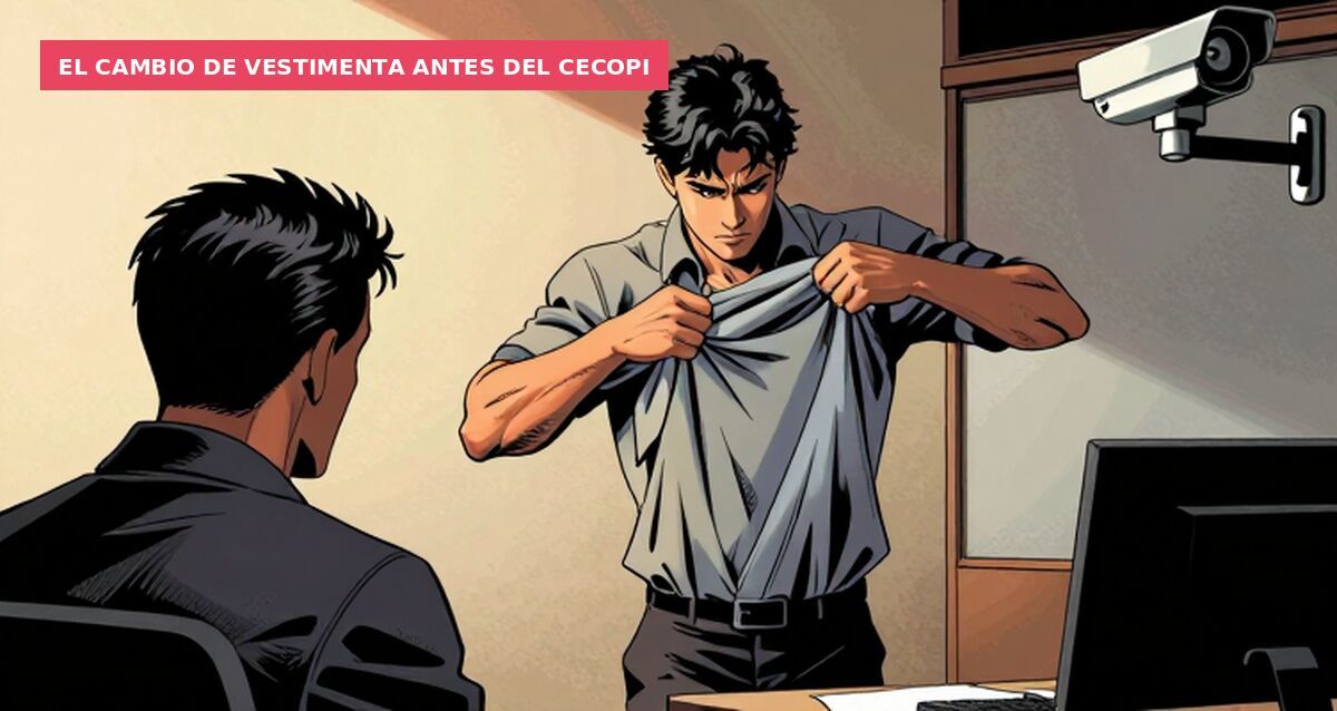 El cambio de vestimenta antes del CECOPI