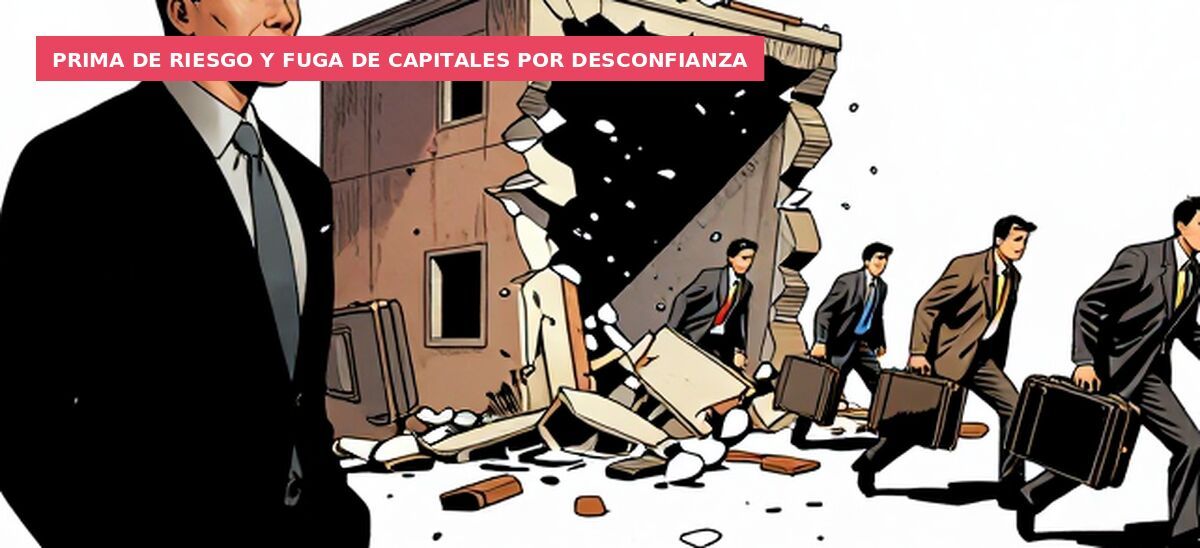 Prima de riesgo y fuga de capitales por desconfianza