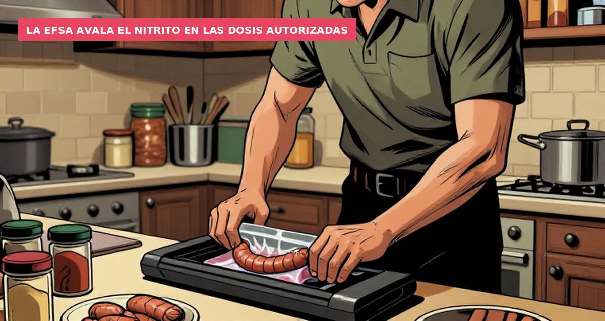 La EFSA avala el nitrito en las dosis autorizadas