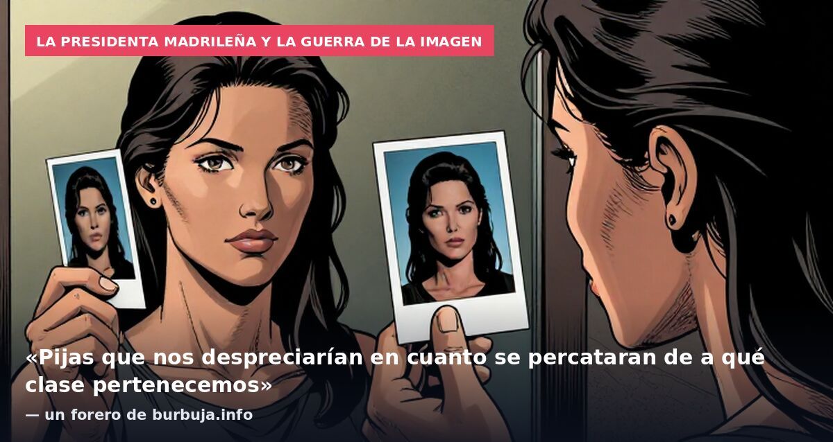 La presidenta madrileña y la guerra de la imagen: «Pijas que nos despreciarían en cuanto se percataran de a qué clase pertenecemos» — un forero de burbuja.info