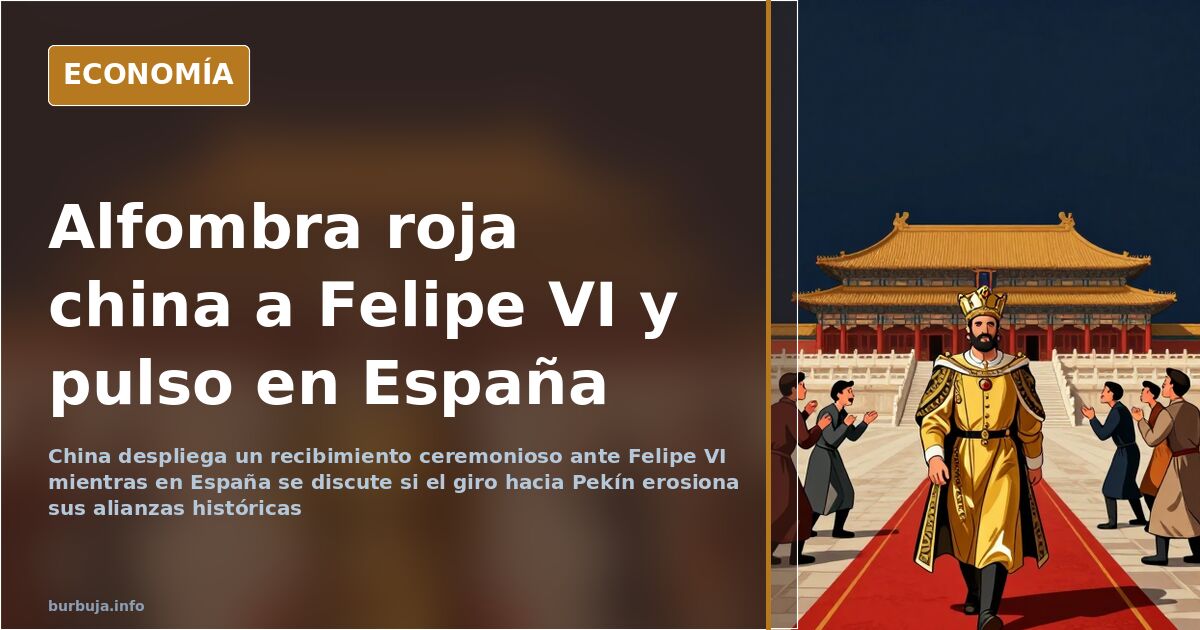 Recepción ceremonial al Rey Felipe VI en China
