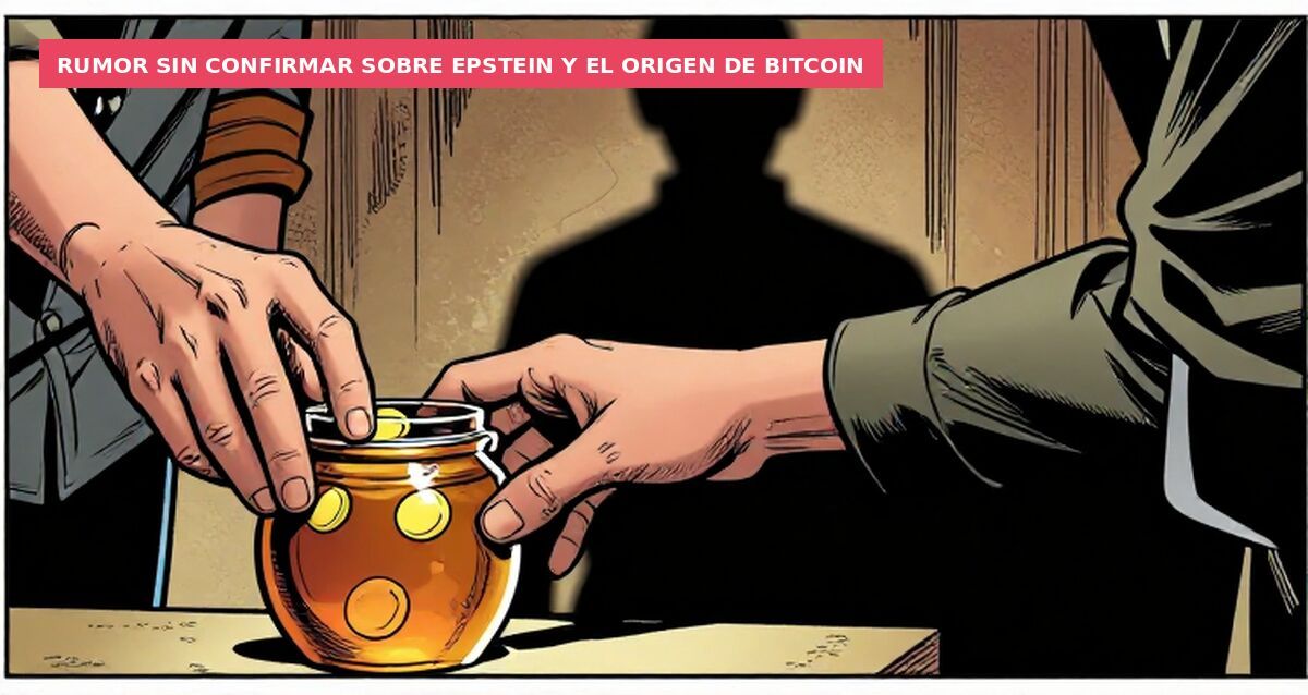 Rumor sin confirmar sobre Epstein y el origen de Bitcoin