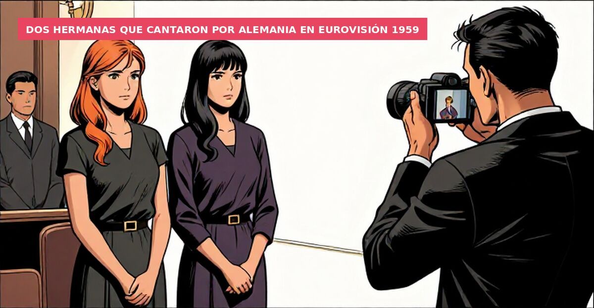 Dos hermanas que cantaron por Alemania en Eurovisión 1959