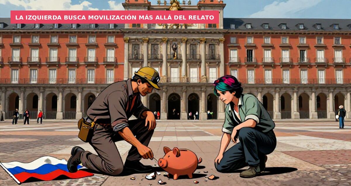 La izquierda busca movilización más allá del relato