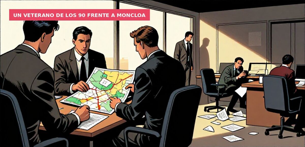 Un veterano de los 90 frente a Moncloa