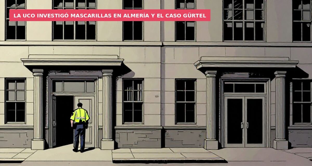 La UCO investigó mascarillas en Almería y el caso Gürtel