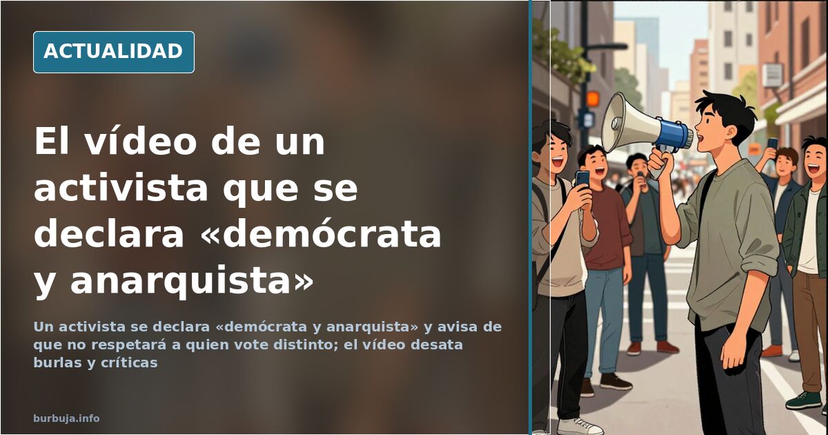 Imagen de archivo sobre el debate político en redes sociales