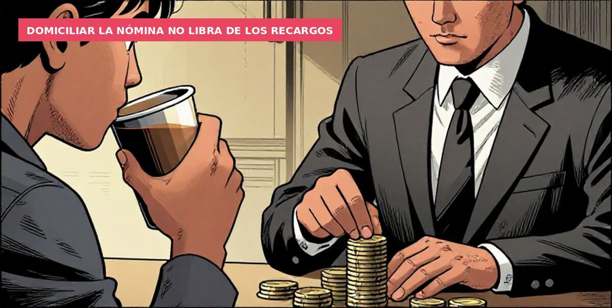 Domiciliar la nómina no libra de los recargos