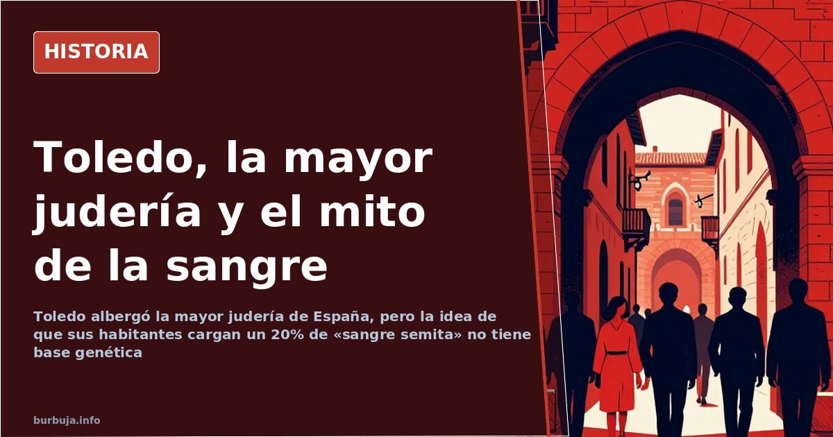 Toledo's Jewish Quarter: Spain's Largest and the Myth of 'Semitic Blood'