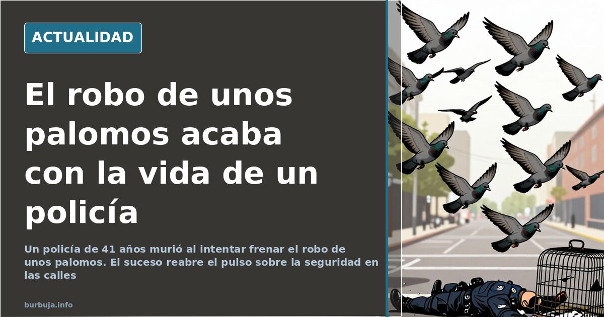 Calle urbana con vehículo policial y cinta de acordonamiento en una ilustración editorial sobre seguridad ciudadana