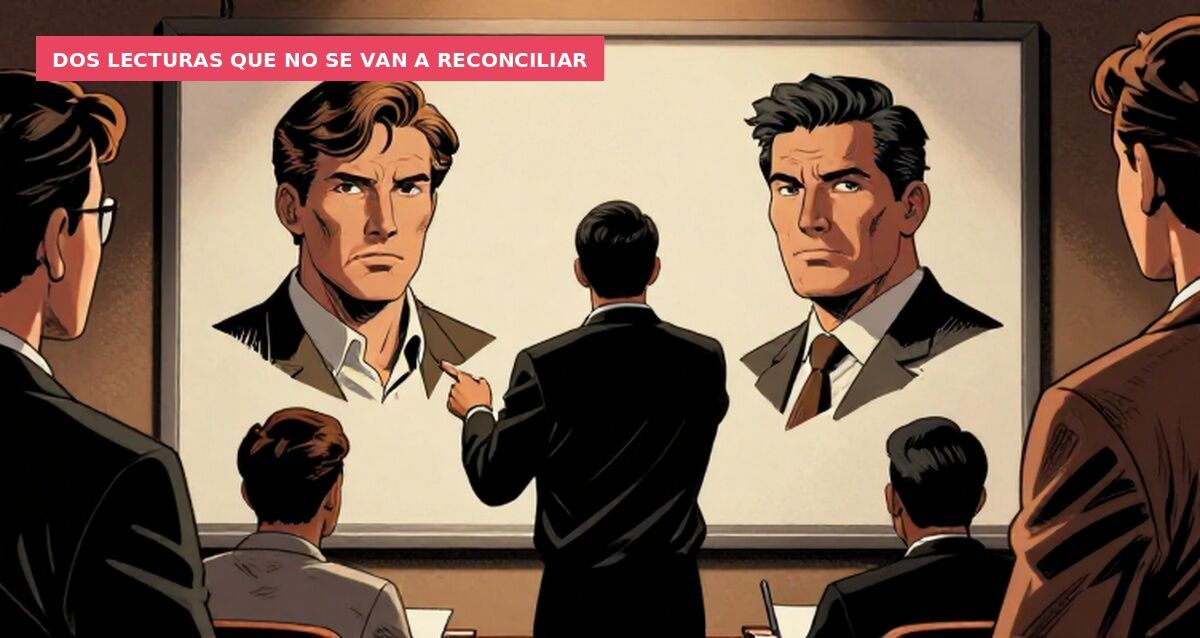 Dos lecturas que no se van a reconciliar