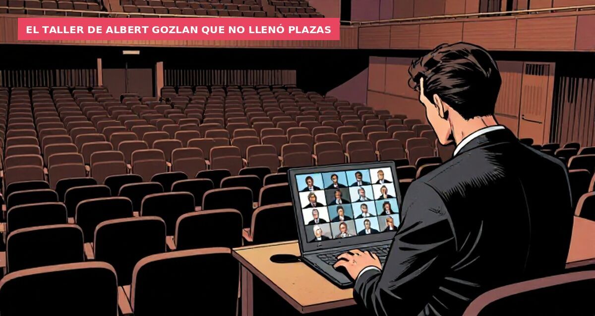 El taller de Albert Gozlan que no llenó plazas
