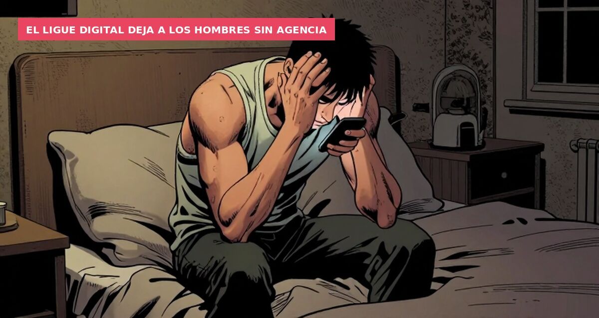 El ligue digital deja a los hombres sin agencia