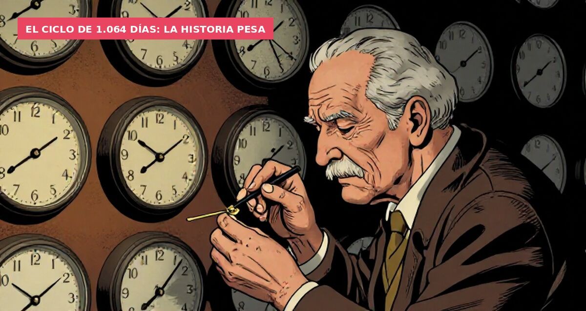 El ciclo de 1.064 días: la historia pesa