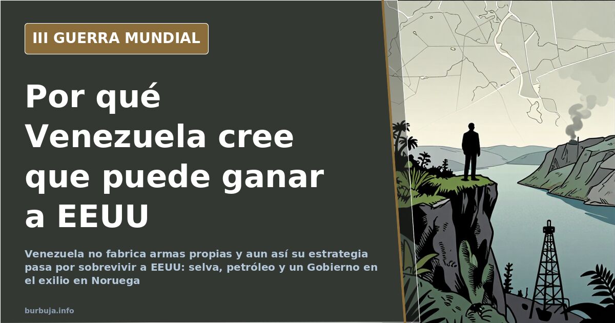 Silueta de un caza sobrevolando aguas territoriales venezolanas, con la costa y un buque petrolero al fondo, en tonos desatur