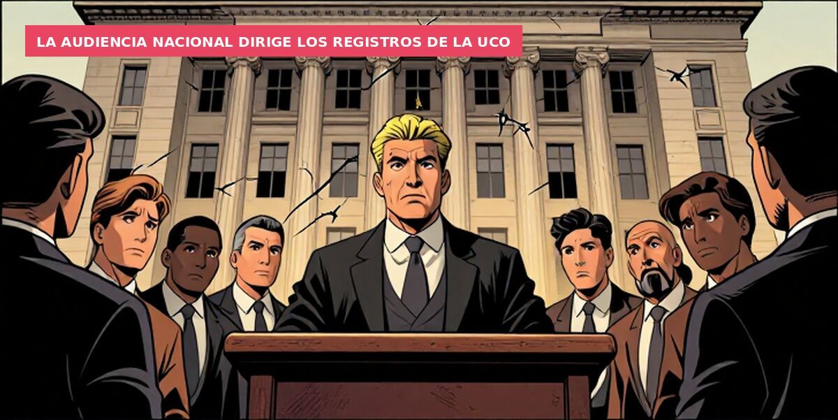 La Audiencia Nacional dirige los registros de la UCO
